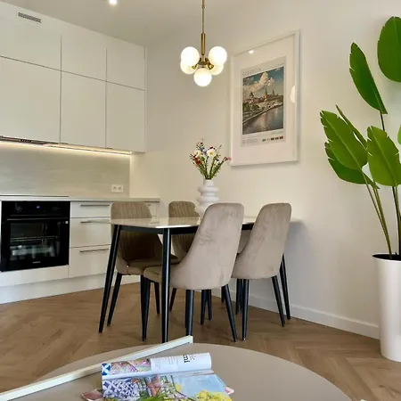 Stocznia Apartament- Prywatny Parking - Blisko Waly Chrobrego I Aquapark *