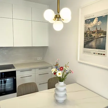 Stocznia Apartament- Prywatny Parking - Blisko Waly Chrobrego I Aquapark Stettin