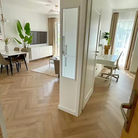 Stocznia Apartament- Prywatny Parking - Blisko Waly Chrobrego I Aquapark Stettin