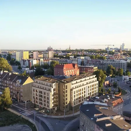 Stocznia Apartament- Prywatny Parking - Blisko Waly Chrobrego I Aquapark Stettin